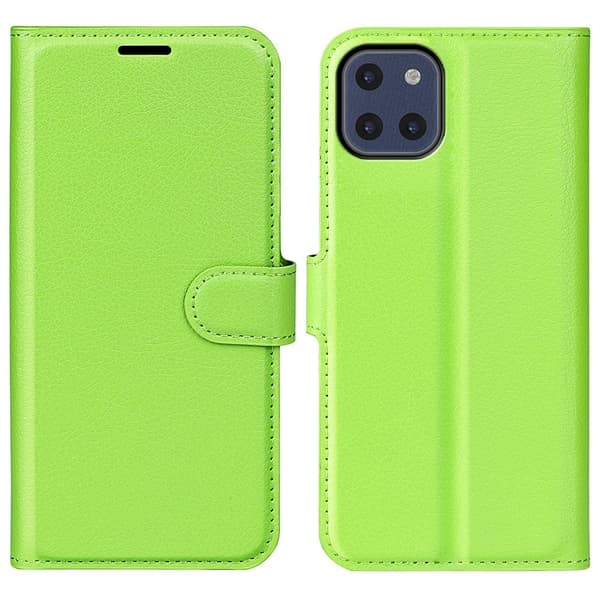 Classic Samsung Galaxy A03 Läppäkotelo - Vihreä Green