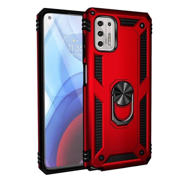 Bofink Combat Motorola Moto G Stylus (2021) skal - Röd Röd