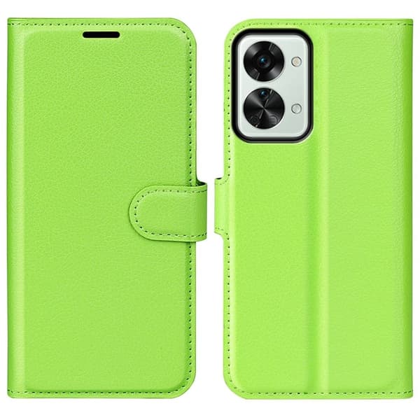 Classic OnePlus Nord 2T flip etui - Grønn Green
