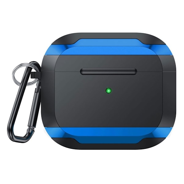 AirPods Pro-cover med farvestriber - Sort / Blå Blue
