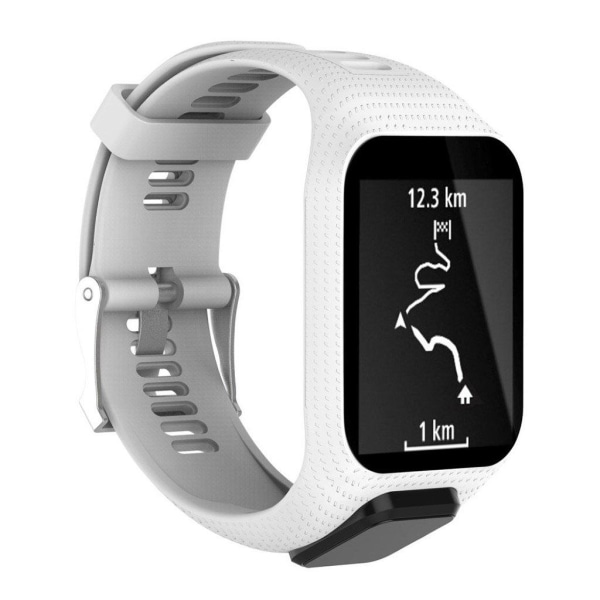 TomTom Runner/Spark/Adventurer 2/3 design ranneke - Valkoinen White