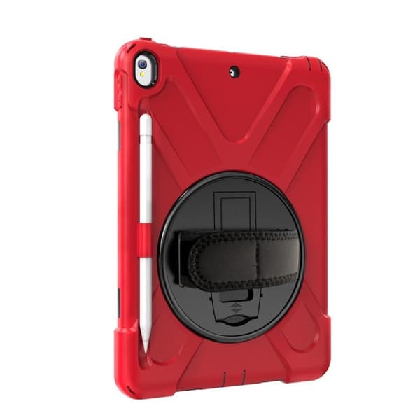 iPad Air (2019) X-Shape roterbart fodral - Röd Röd
