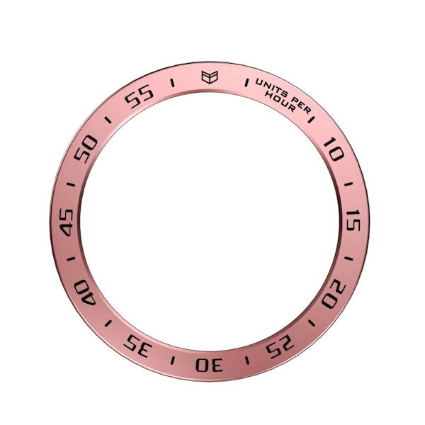 Samsung Galaxy Watch 5 (44mm) styling-urkrans - Lyserød Rose / Sort Pink
