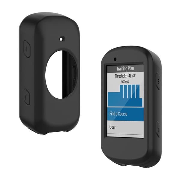 Garmin Edge 530 holdbart silikoneetui - Sort Black