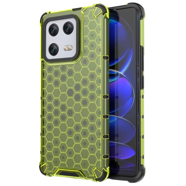 Bofink Honeycomb Xiaomi 13 Pro Etui - Grønn Green