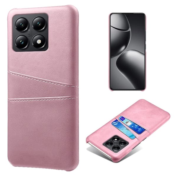 Dual Card Xiaomi 14T deksel - Rose Gull Pink