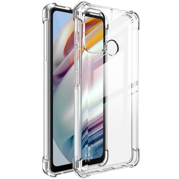 IMAK Airbag Cover til Motorola Moto G40 Fusion / Moto G60 - Transparent Transparent