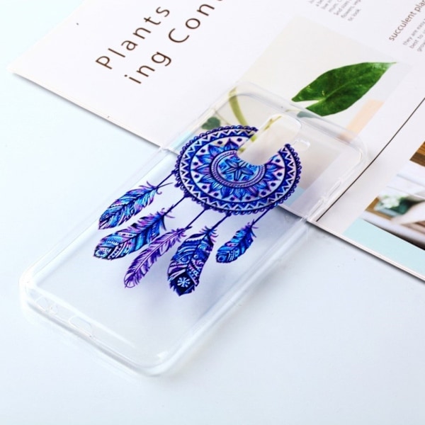 Samsung Galaxy A6 Plus Kuvallinen Pehmeä TPU Muovi Takasuoja Kuori - Unensieppaaja Multicolor