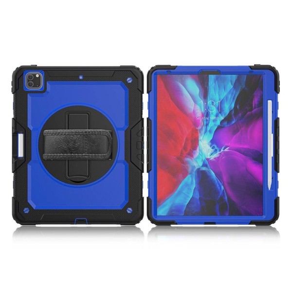 iPad Pro 12.9 inch (2020) / (2018) 360 swivel combo case - Black Blue