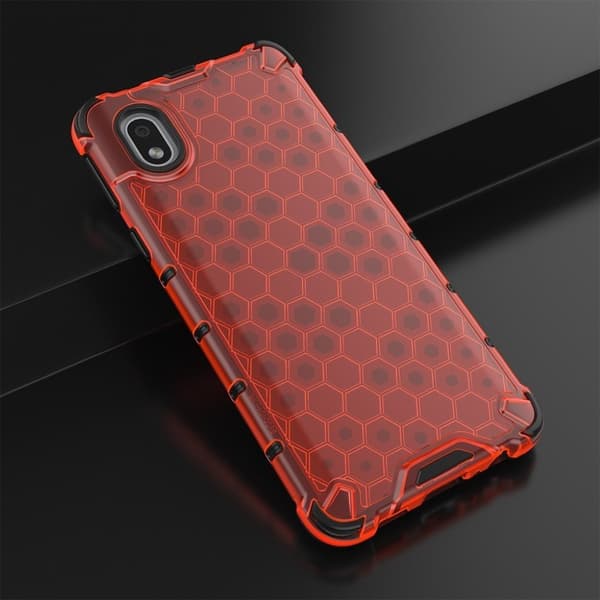 Bofink Honeycomb Samsung Galaxy A01 Core skal - Röd Röd