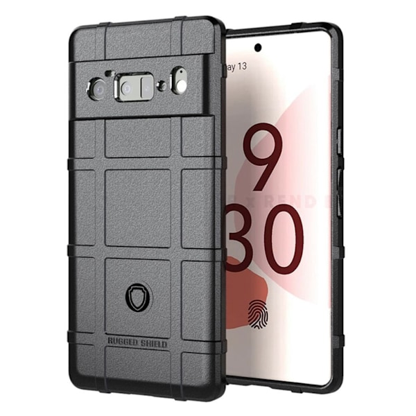 Rugged Shield Etui Google Pixel 6 Pro - Svart Black