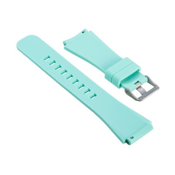 Fossil Q Marshal Gen 2 klockarmband silikon smartklocka bekväm - Turkos Blå