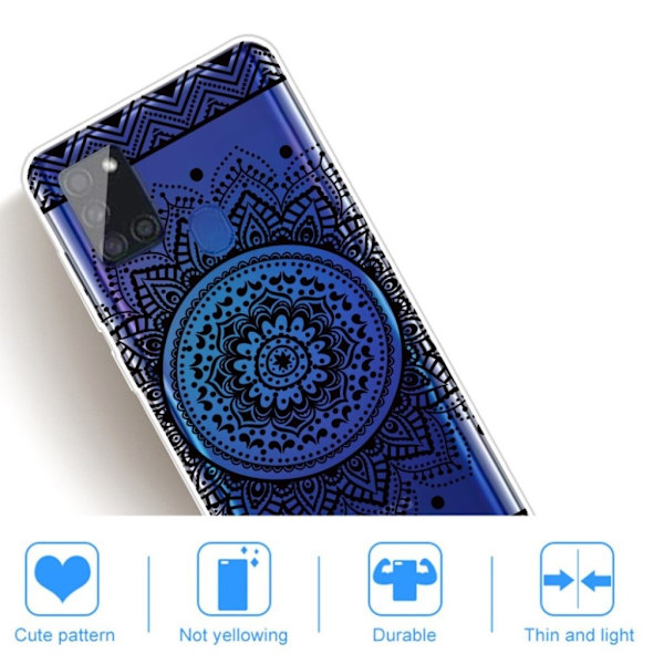 Deco Samsung Galaxy M51 cover - Sort Black