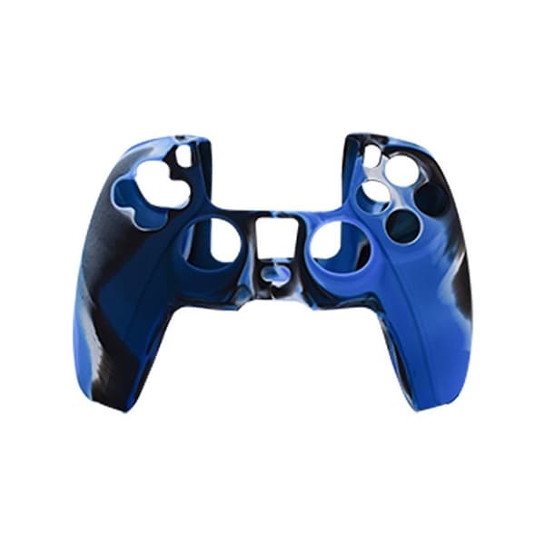 Sony PlayStation 5 - PS5 silikone etui - camouflage blå Blue