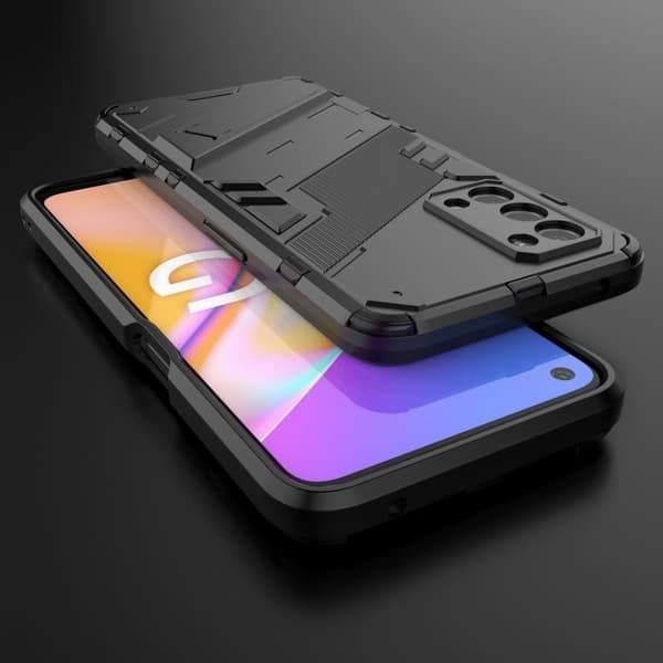 Støtsikkert hybriddeksel for OnePlus Nord N200 5G - Svart Black