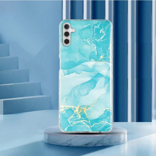 Marble Samsung Galaxy A13 5G Etui - Grøn Green