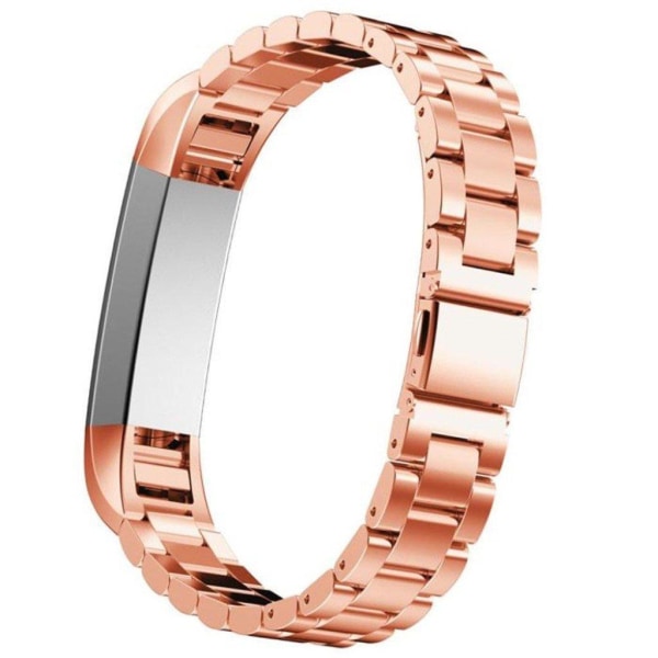 Fitbit Alta rem af rustfri stål - Rødguld Pink