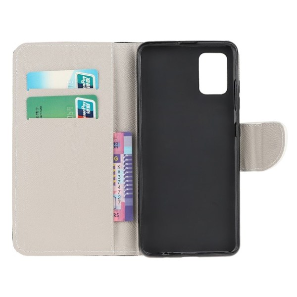 Wonderland Samsung Galaxy A71 flip case - Eiffeltårnet Multicolor