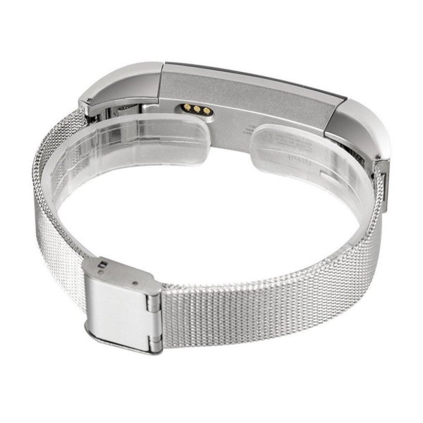 Fitbit Alta rostfritt stål klockarmband milanesisk loop - Silver Silvergrå