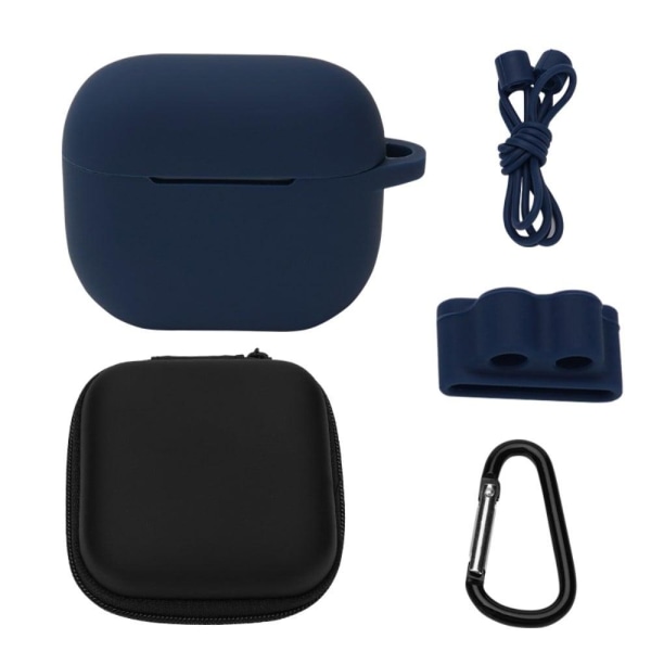 AirPods 3 silicone case with storage bag and accessories - Midni Blå