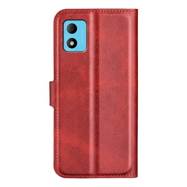 Lompakko Nahkakotelo For Tcl 305i - Punainen Red