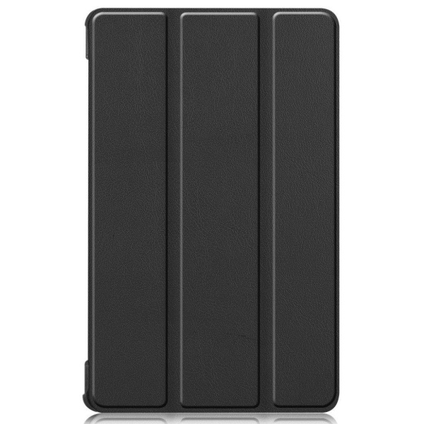 Lenovo Tab M8 Simple Tre-fold Læder Flip Etui - Sort Black