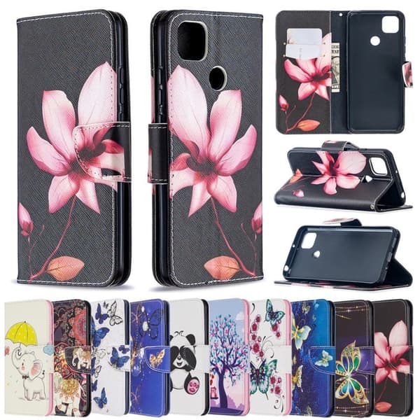 Wonderland Xiaomi Redmi 9C Flippetui - Søt Panda White