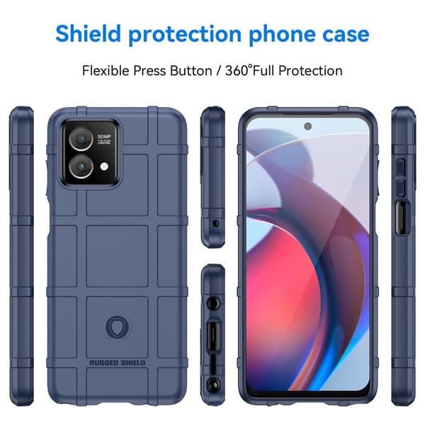 Rugged Shield Etui Motorola Moto G Stylus (2023) - Blå Blue
