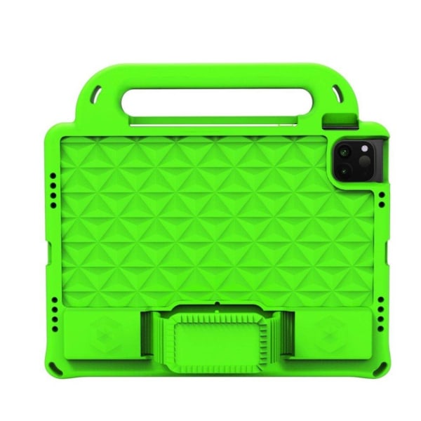 iPad Pro 11 inch (2020) triangle pattern kid friendly case - Gre Green