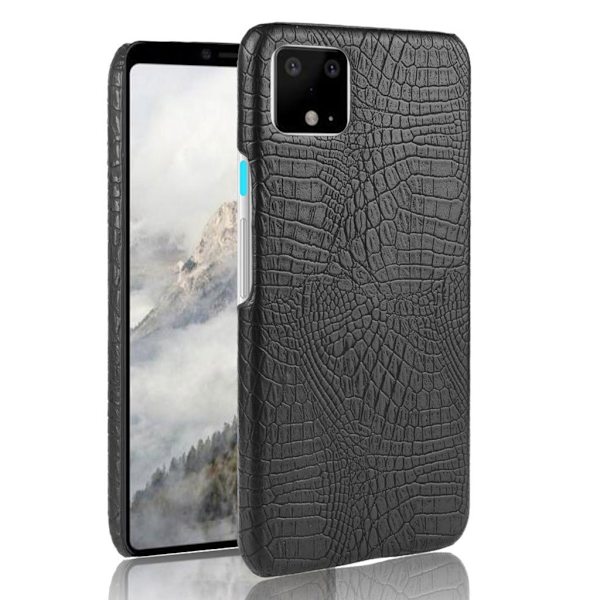 Croco Google Pixel 4 XL cover - Sort Black