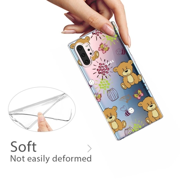 Deco Samsung Galaxy Note 10 Pro kuoret - Karhu Multicolor