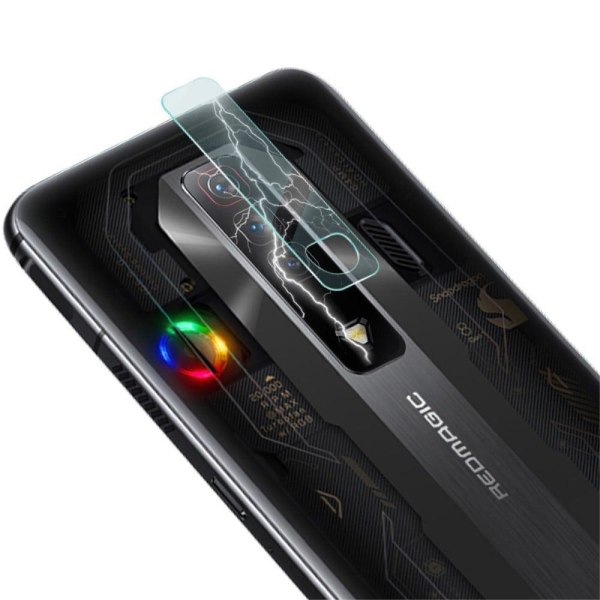 2 st IMAK ZTE nubia Red Magic 7 kameralinsskydd av härdat glas Transparent