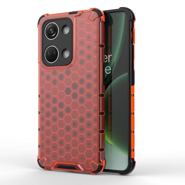Bofink Honeycomb OnePlus Ace 2v / Nord 3 Suojakotelo - Punainen Red