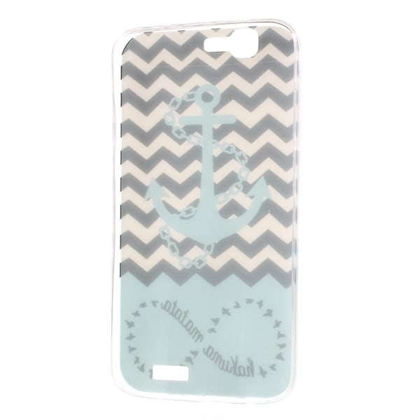 Westergaard Huawei AAscend G7 Cover - Anker & Chevron Striber Multicolor