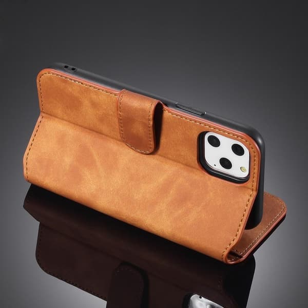 DG.MING iPhone 11 Pro Max Retro Veske - Brun Brown