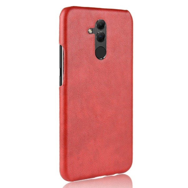 Huawei Mate 20 Lite liitsihedelmä jyvä pintainen synteetti nahka Red