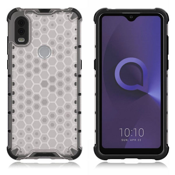 Bofink Honeycomb Alcatel 1B (2020) skal - Silver/Grå Silvergrå