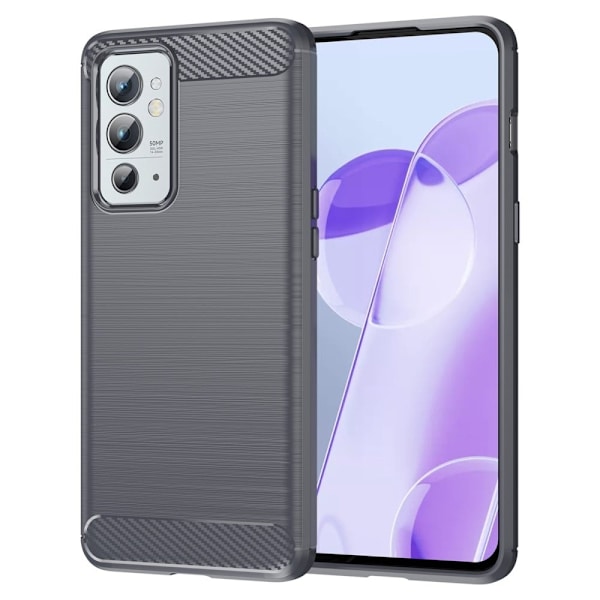 Carbon Flex Etui OnePlus 9RT 5G - Grå Silver grey