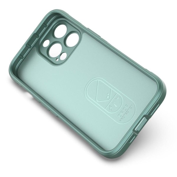 iPhone 13 Pro 6,1 tommer Anti-fall Rugged Back Shell Soft Flexible Phone Protector Case - Grøn Green