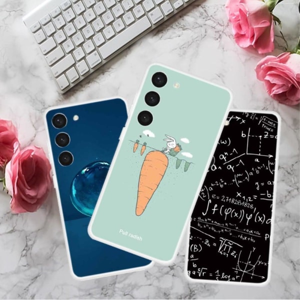 Deco Samsung Galaxy S23 Plus skal - Husky Vit