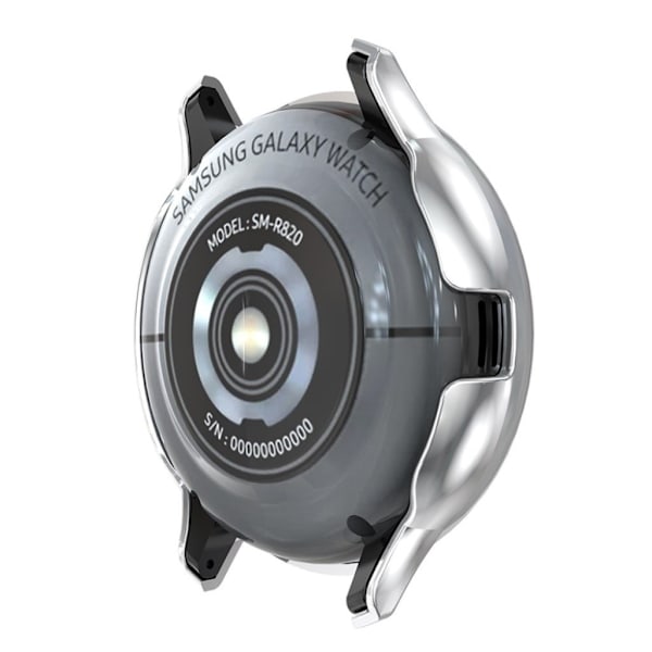 Samsung Galaxy Watch Active 2 - 40mm rhombus dekorations etui - Sølv Silver grey