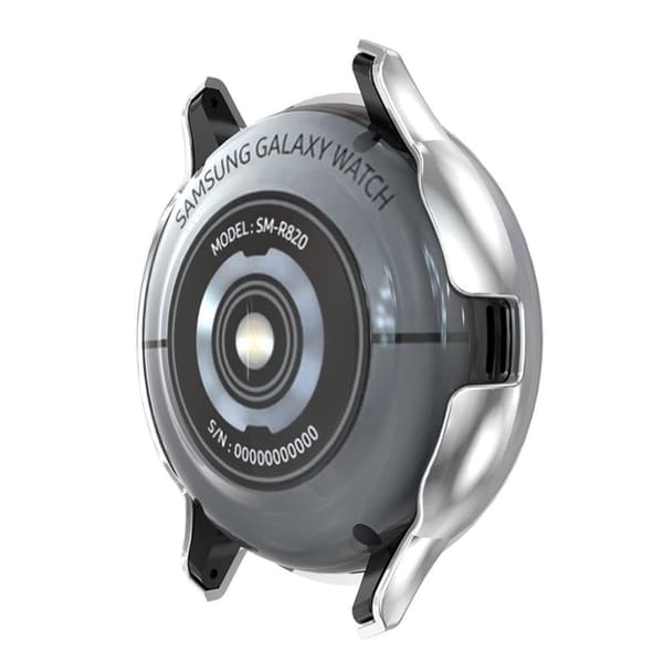 Samsung Galaxy Watch Active 2 - 40mm rombe innredning Etui - Sølv Silver grey