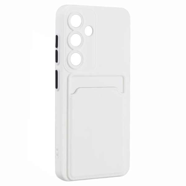 Deksel til kortholder for Samsung Galaxy A05s - Hvit White