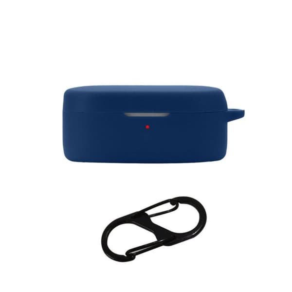 OnePlus Buds Ace silikone cover med spænde - Mørkeblå Blue
