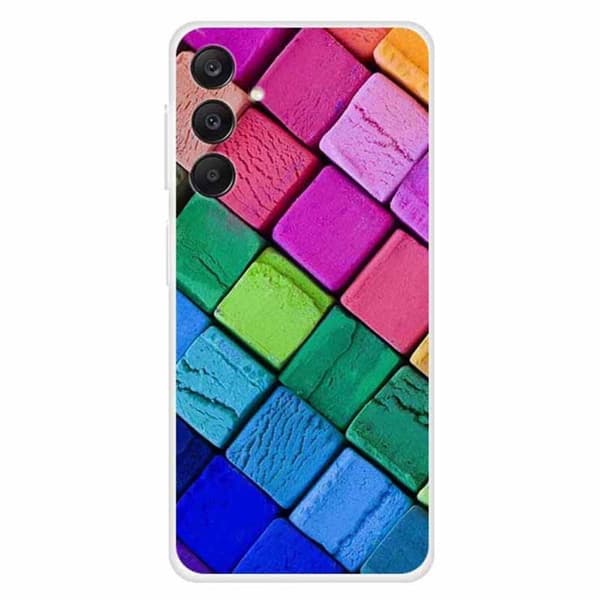 Imagine Samsung Galaxy A25 kotelot - Värikäs Lohko Multicolor