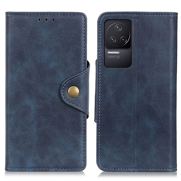 Alpha Xiaomi Redmi K50 / Xiaomi Redmi K50 Pro nahkainen läppäkotelo - Sininen Blue
