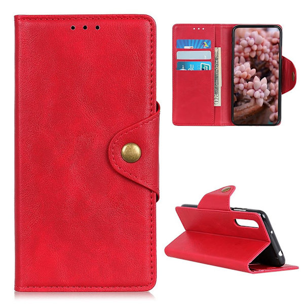 Alpha Samsung Galaxy M02 / A02 Flippetui - Rød Red