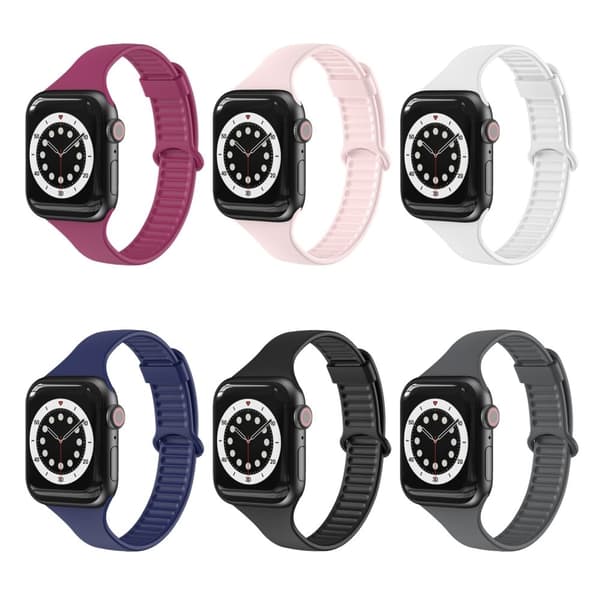 Apple Watch (41 mm) TPU-klokkerem - Svart Black