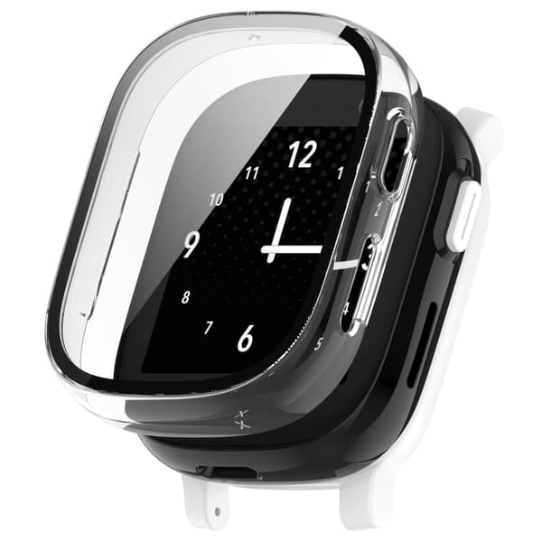 Watch Case for Xplora X6 Play Hard Bump Resistant Cover with Tempered Glass Screen Protector - Transparent Transparent