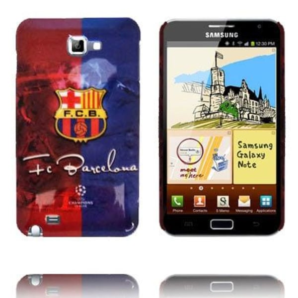 FanCase Samsung Galaxy Note Barcelona Suojakuori Multicolor